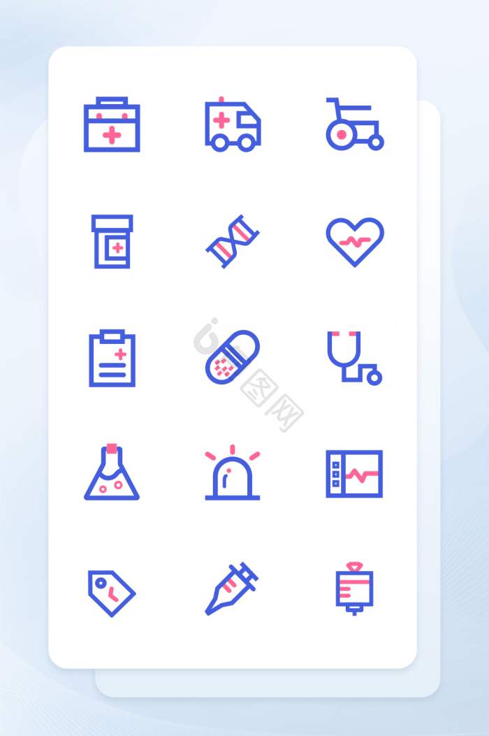 医疗icon-医疗icon设计图片-包图网