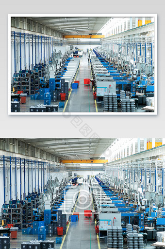 机械制造工业工厂全景图片