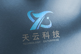 品质拉丝烫印logo样机