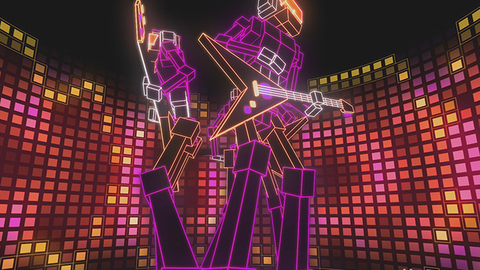 动感机器人夜店DJ舞曲高清背景视频