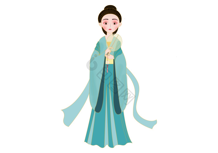 古代女子图片-古代女子素材免费下载-包图网