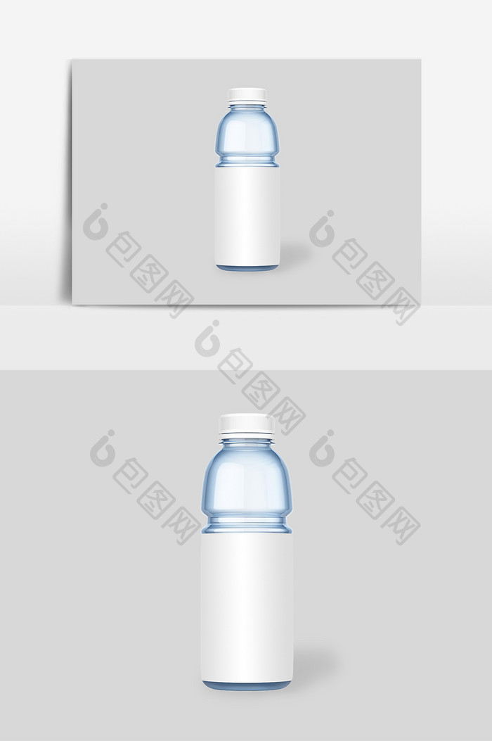 精致修理空包装水瓶元素