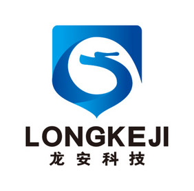 科技盾牌龙通讯电商LOGO标志VI