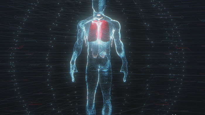 4K科技医学人体高清背景视频