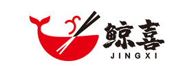 鲸鱼面馆餐饮大碗美食LOGO标志VI