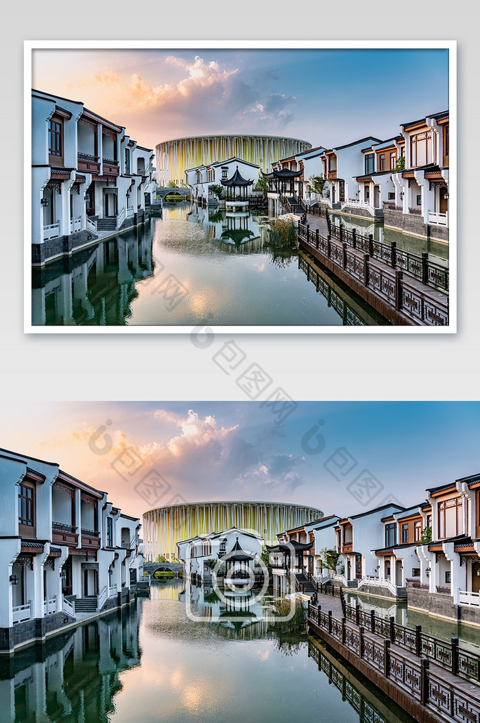 徽派建筑传统建筑无锡太湖剧院图片图片