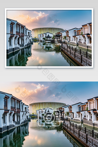 徽派建筑传统建筑无锡太湖剧院图片