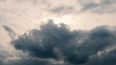 大气天空雨后乌云航拍视频片头片尾