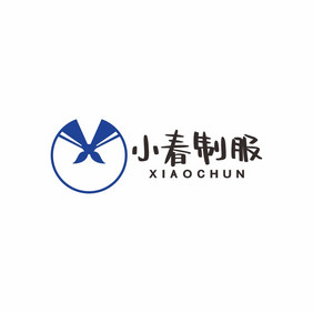 制服定做服装店LOGO标志VI