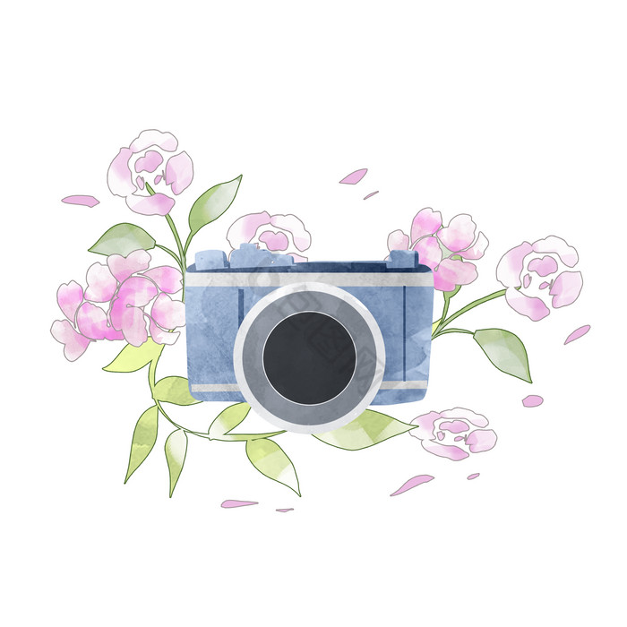 花朵相机图片