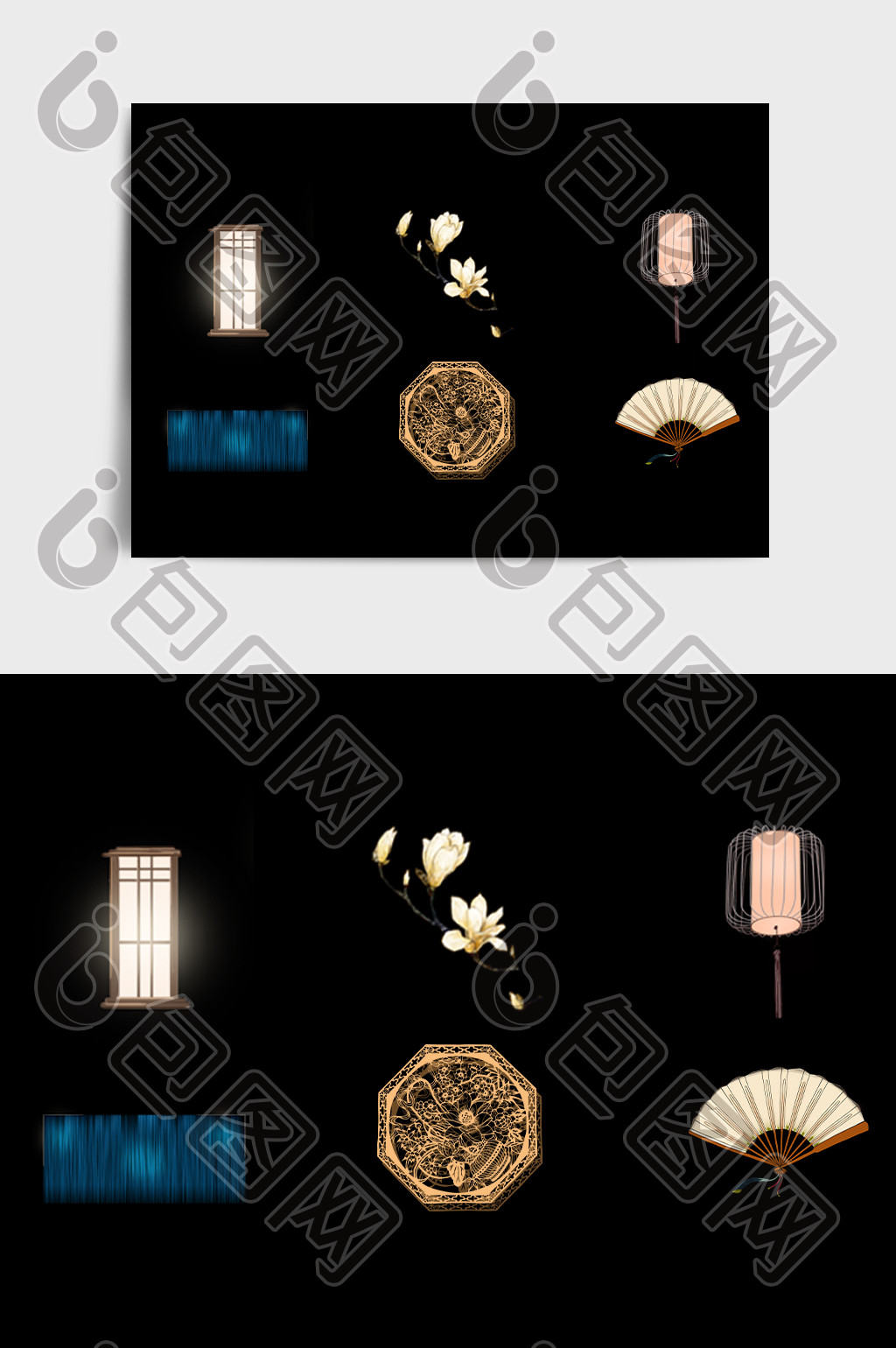 新中式古典简约婚礼元素