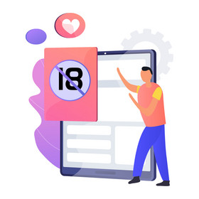 18岁年龄限制图片