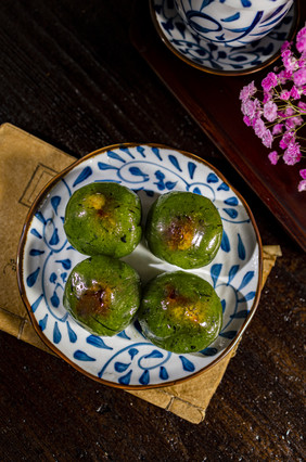 清明节清团 中式传统 家做节气美食