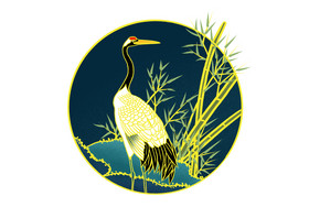 松鹤延年图片-松鹤延年图片模板