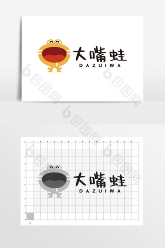 馋嘴零食店小吃零嘴LOGO标志VI图片