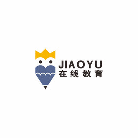 教育在线课堂辅导课堂LOGO标志VI