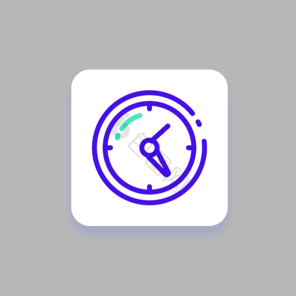 闹钟icon-闹钟icon设计图片-包图网