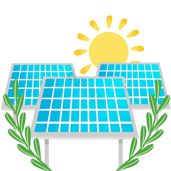 太阳能太阳能电池图片
