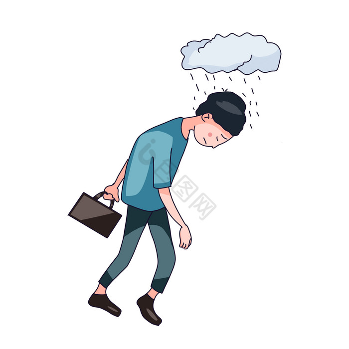 沮丧图片-沮丧素材免费下载-包图网
