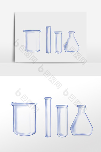 医疗医学化学实验烧杯图片