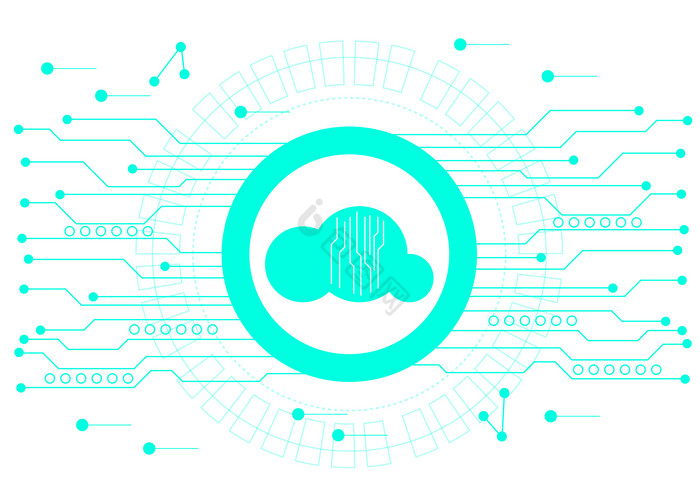 科技互联网云端5G图片