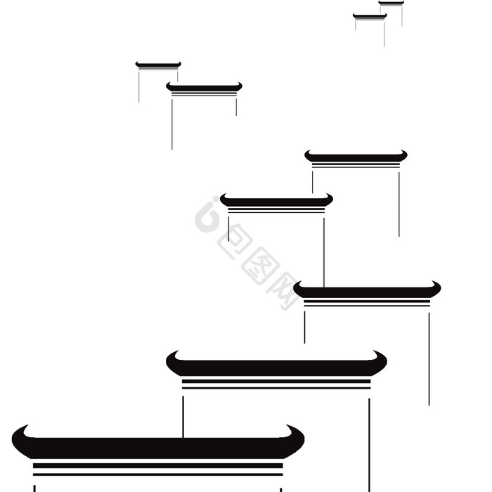 徽派古风建筑马头墙图片