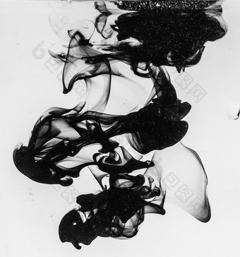 江南游园湖光山色水墨江南风景小桥流水水墨晕染墨水雨过天晴水墨乡村