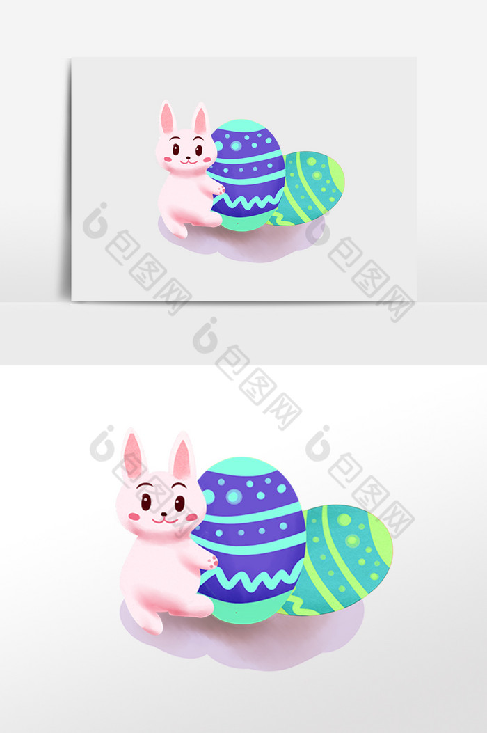 复活节小兔子彩蛋图片图片