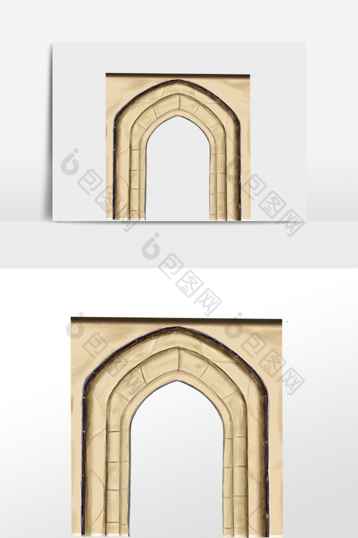 欧式欧洲建筑拱门图片图片