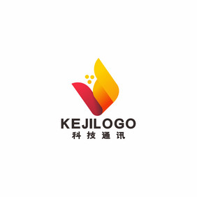 科技通讯花朵电器互联网LOGO标志VI