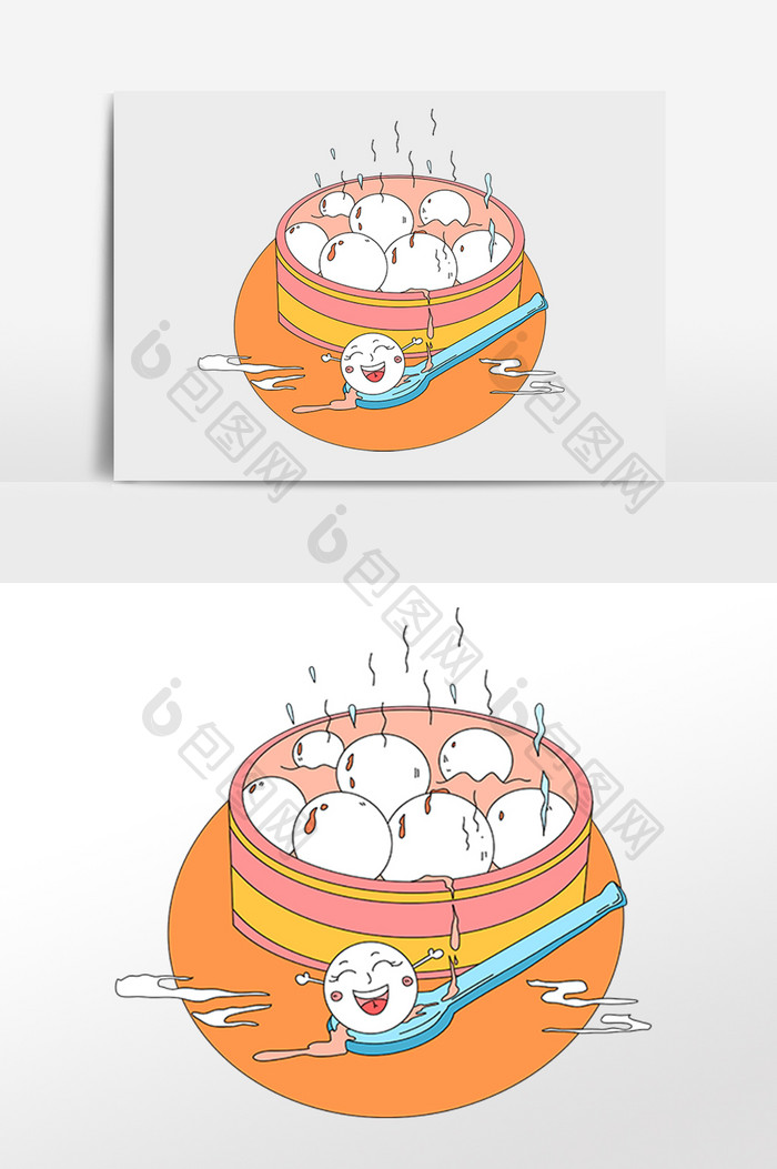 中华美食汤圆元宵