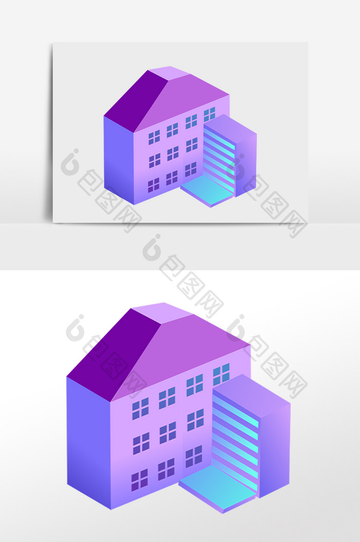 高楼大厦别墅楼房建筑