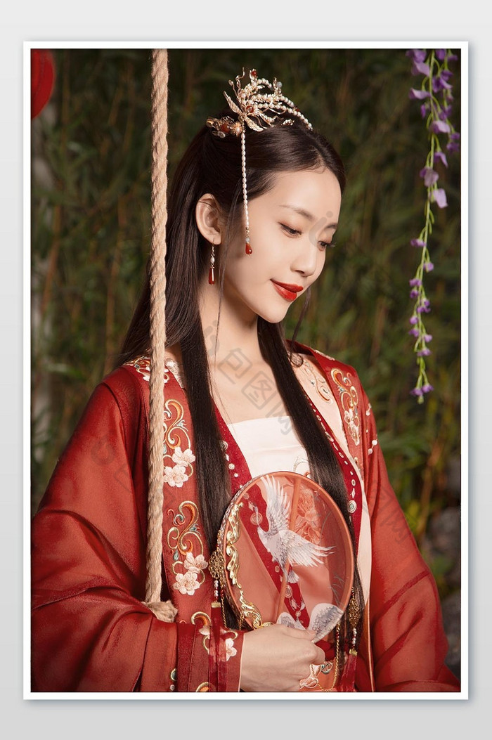 汉服人像写真中国风复古长裙图片图片