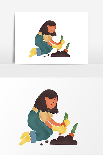 萝卜牛杂图片本素材所属分类为广告设计 ,主要用途为手绘卡通,尺寸为