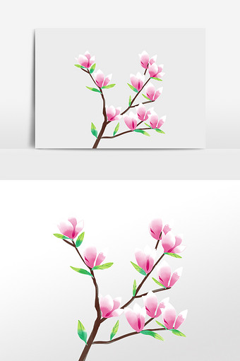 玉兰花新中式图片