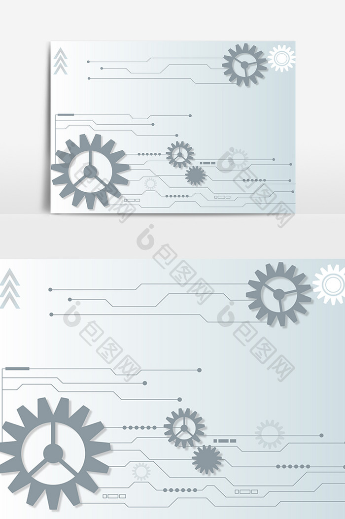 大数据时代科技齿轮