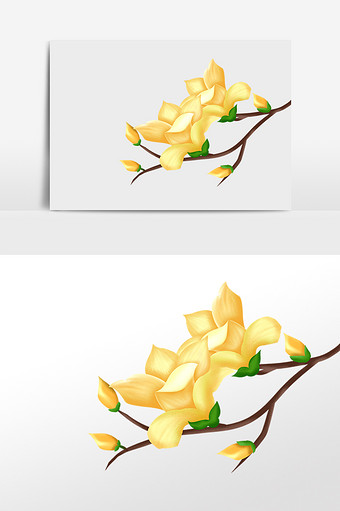 玉兰花新中式图片