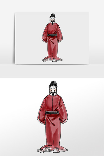 古风古代官员大臣