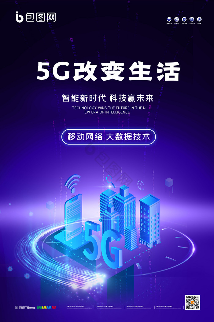 科技5G改变生活图片