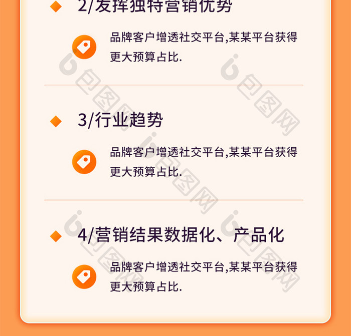 企业年报介绍业绩季度活动报告H5信息长图