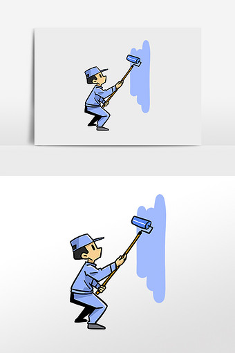 素材类型为无,浏览本次作品的用户还可能对卡通,装修工,粉刷墙壁,卡通