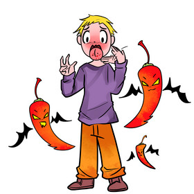 男孩火辣辣太辣了图片