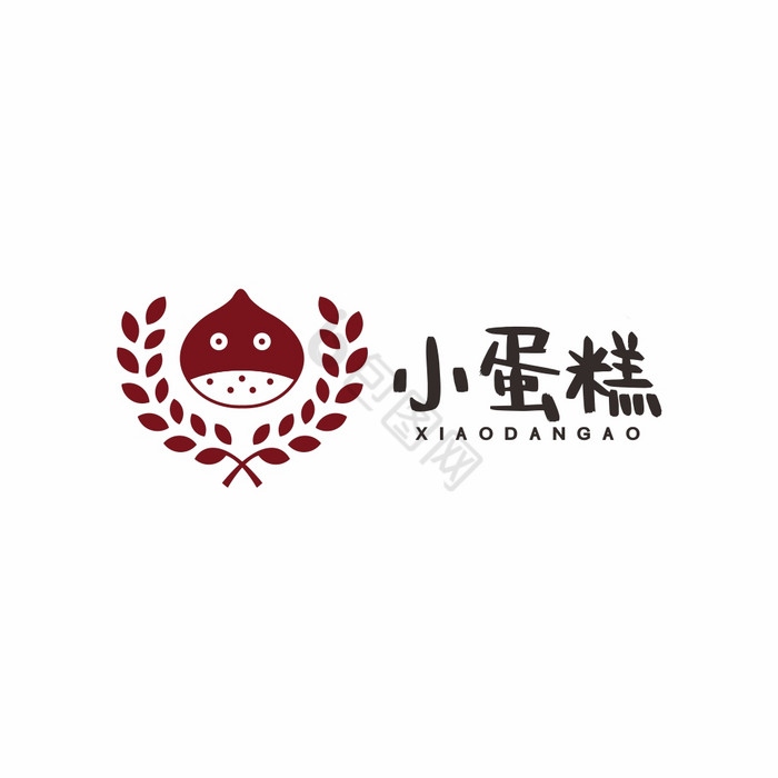 蛋糕店甜品店糖果屋logo标志vi