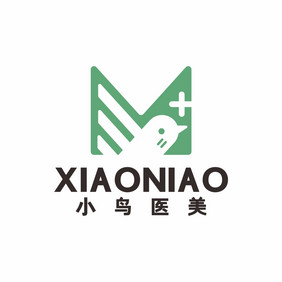 小鸟医美医疗美容护肤LOGO标志VI