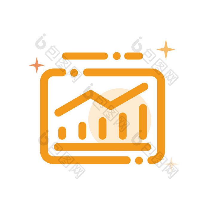金融理财数据报表icon图标动图GIF