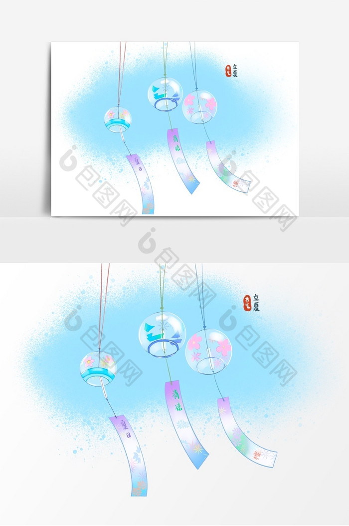 立夏5月5日风铃图片图片