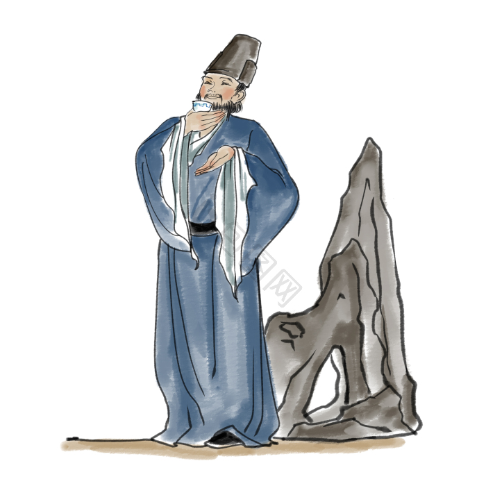 古代诗人图片-古代诗人素材免费下载-包图网