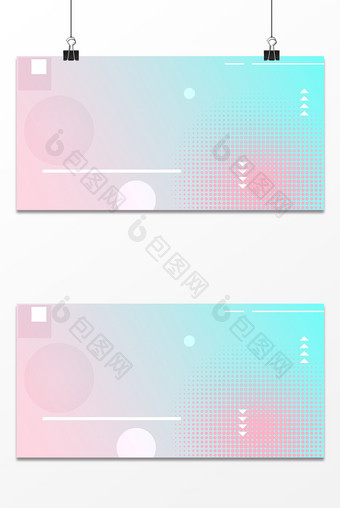 时尚渐变立体装饰背景图片