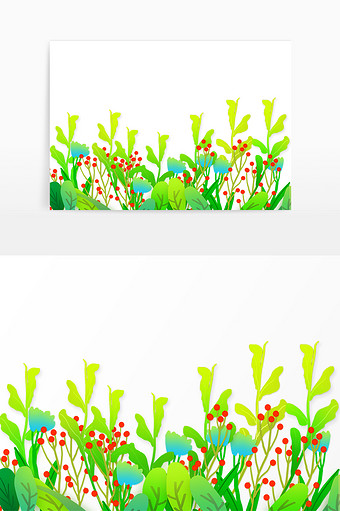 春天植物花草花开