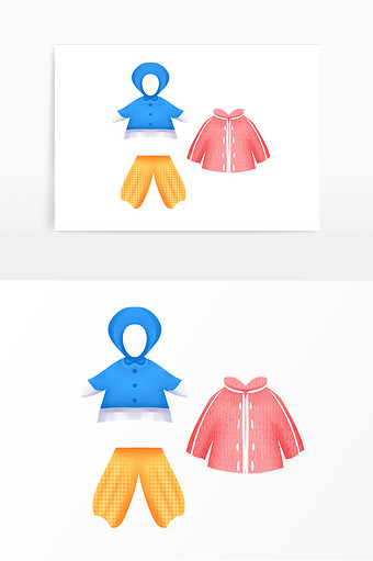 素材类型为无,浏览本次作品的用户还可能对卡通,可爱,儿童春装,衣服